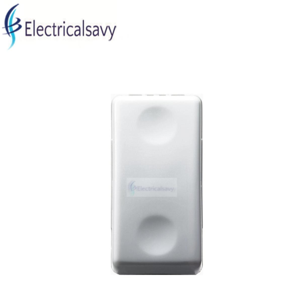 GEWISS GW20571 interruttore unipolare 1P 16AX 250V bianco 1 modulo