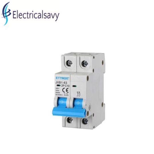 ETTROIT JX121060 interruttore magnetotermico 2P 10A 6kA 220V