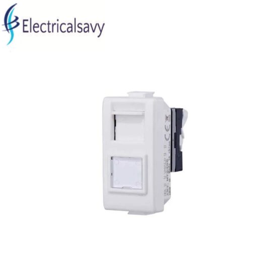 ETTROIT MT2356 presa RJ45 CAT 6 UTP compatibile BTicino Matix bianca