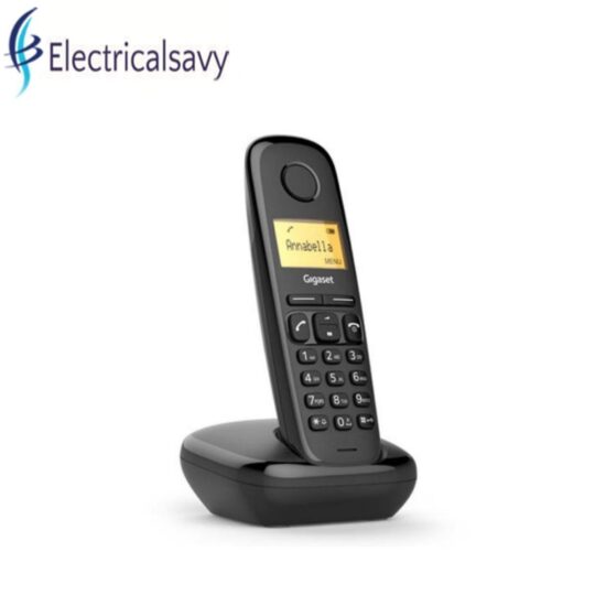 Gigaset A170 telefono cordless DECT nero con display illuminato